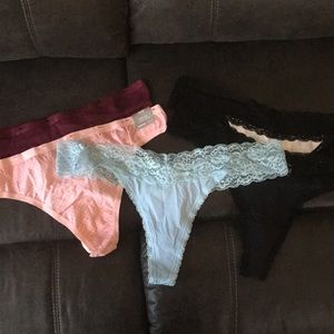 Lot of 5 Thongs - XXL & 18/20